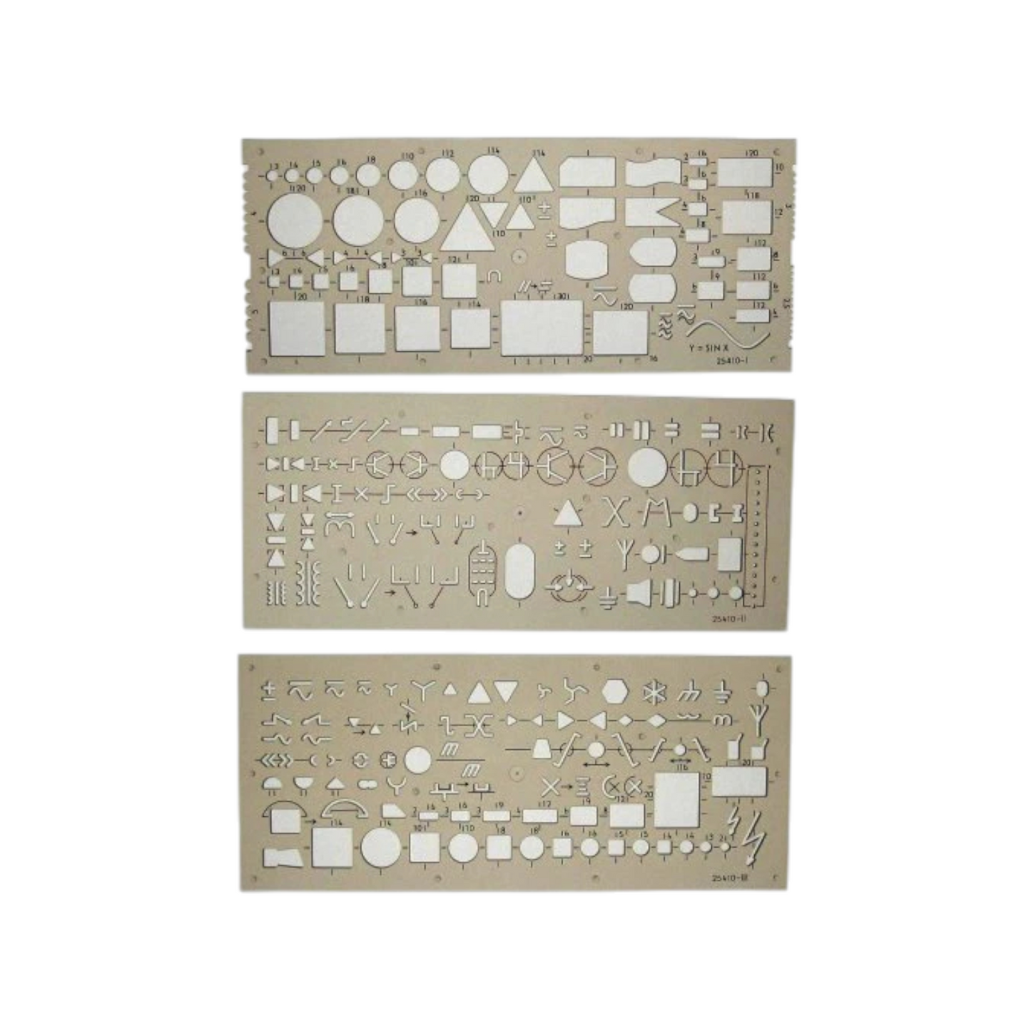 Koh-I-Noor Set of Templates Electro 0.5m