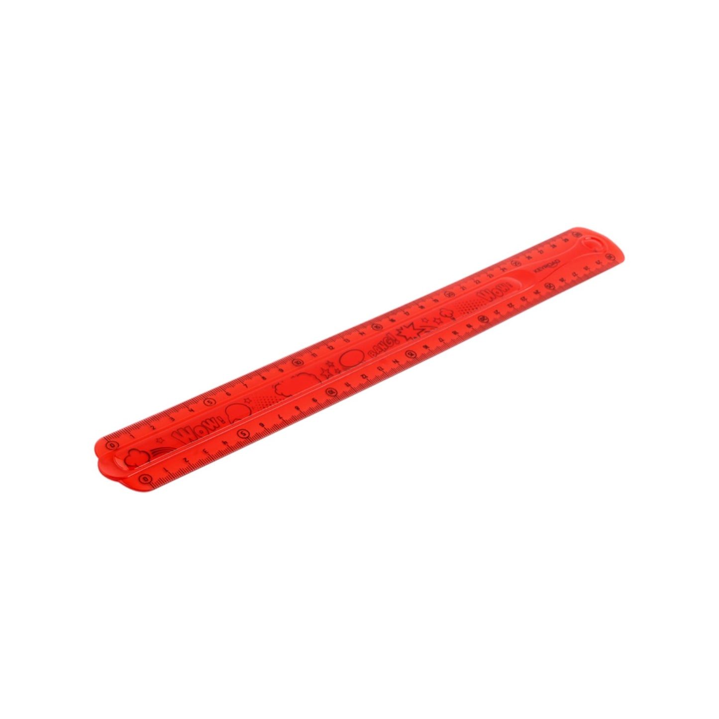 Flexible colored plastic ruler 30 cm – Keyroad Model KR971665