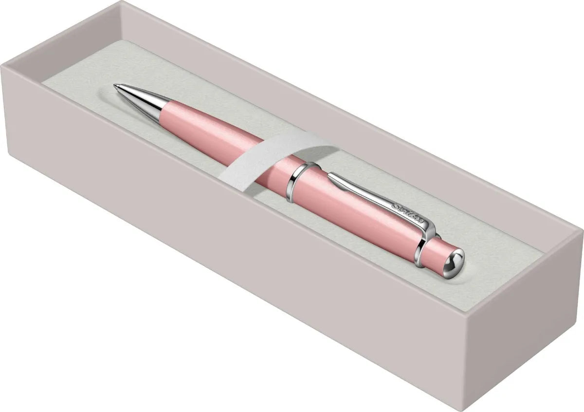 62 Set, Pink Ballpoint Pen in Box - SCRIKSS 74920
