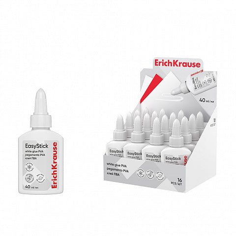 Erich Krause White Glue 40ml - Model 48721