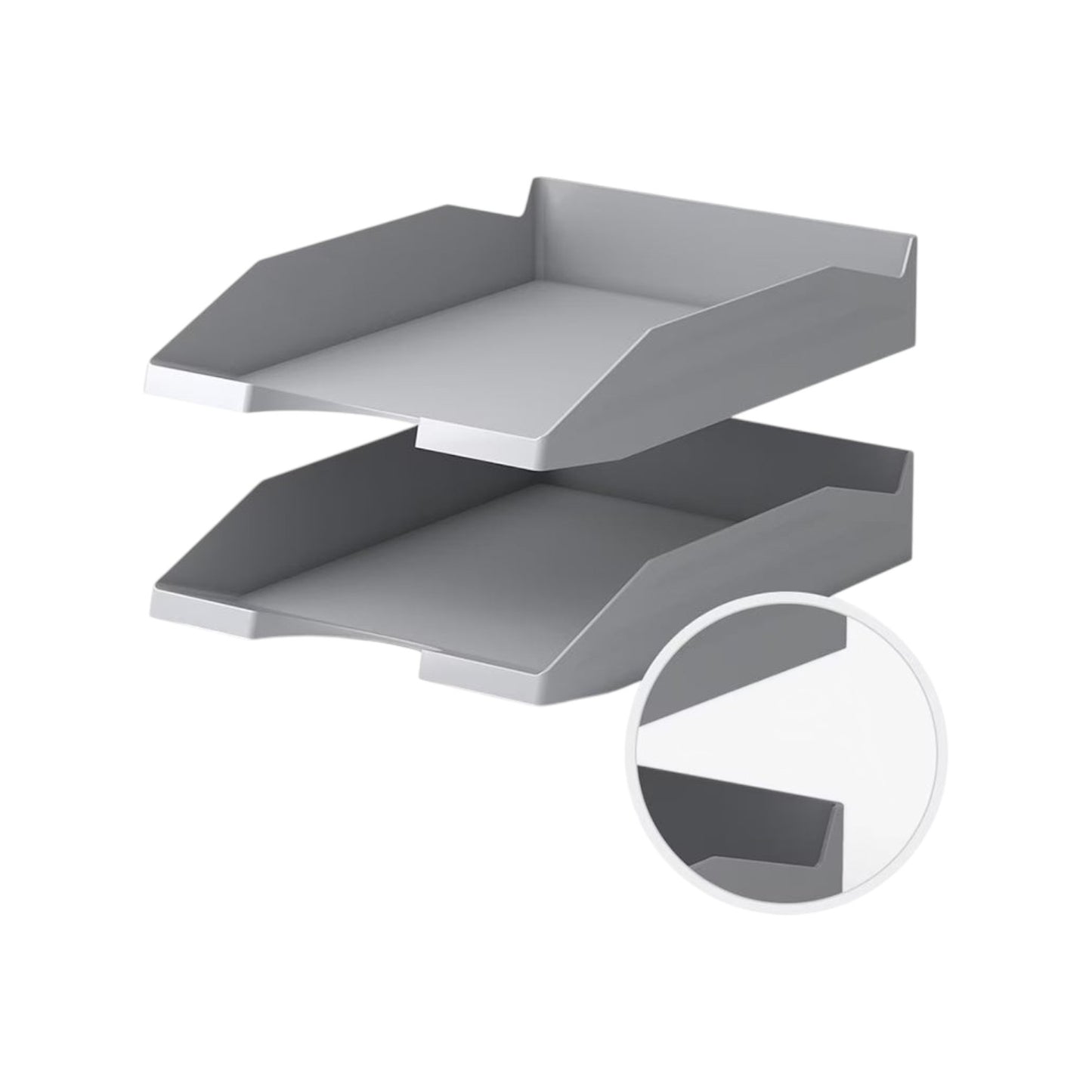 Erich Krause Transparent Office Plastic Paper Tray