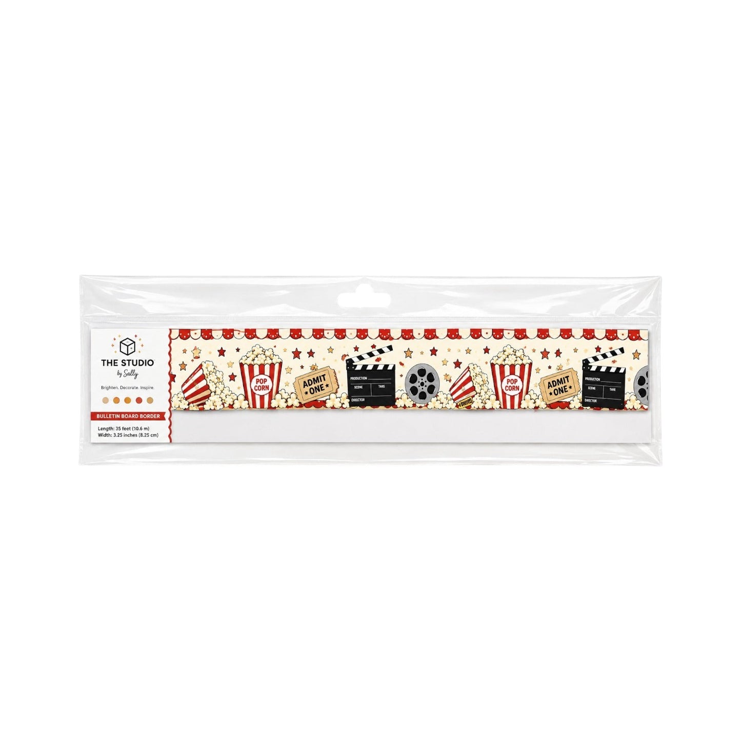 Movie Night Bulletin Board Border - Pack of 12 ( 8 m )