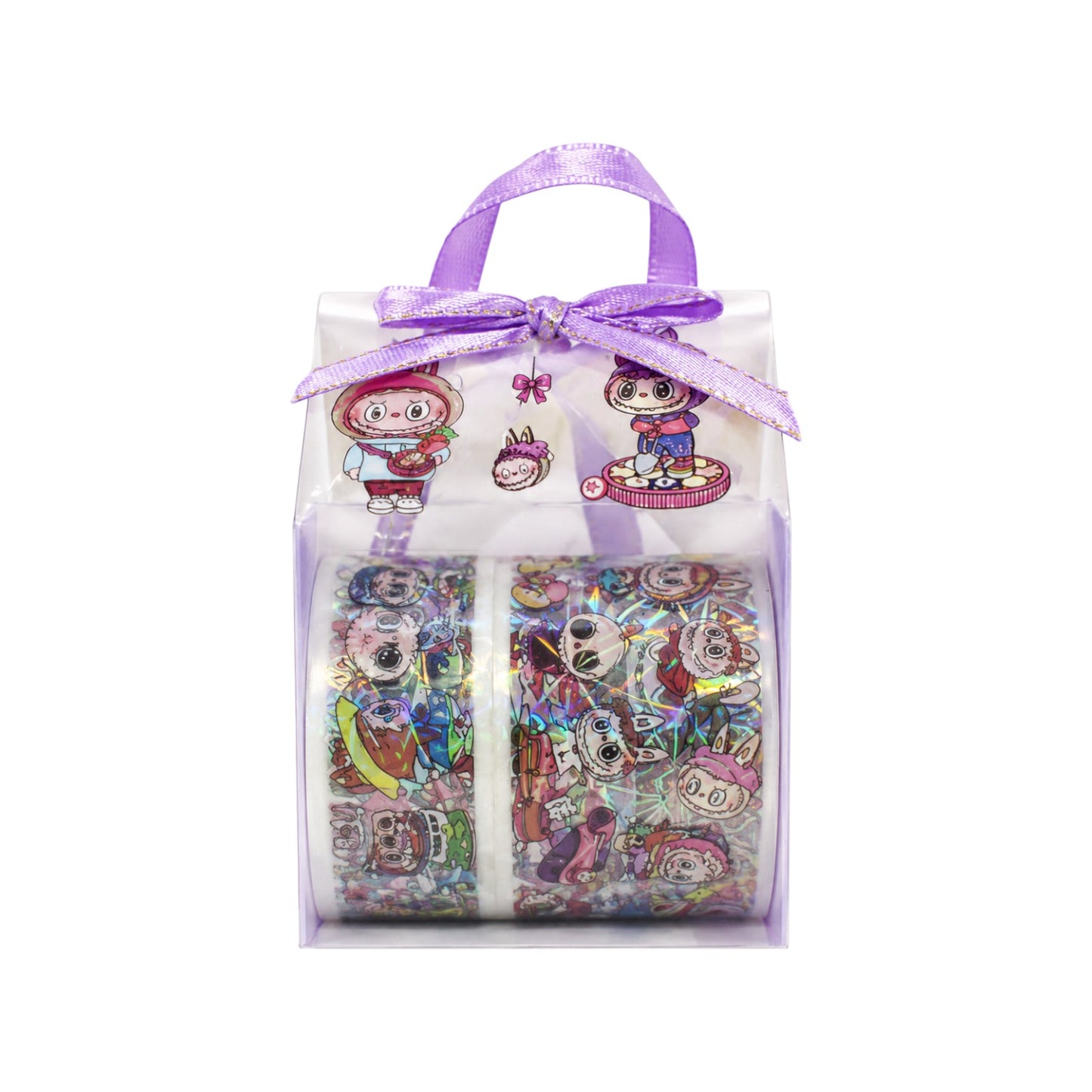 Labubu Character Washi Tape Roll – Decorative Tape