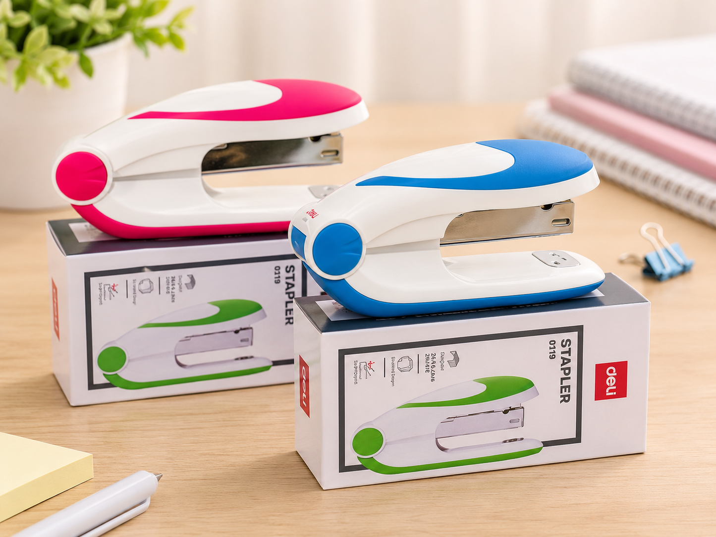 Deli 0119 Ergonomic Stapler