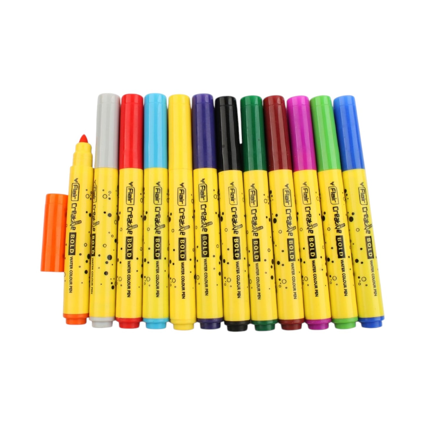 Marker colors 12 Colors Flair Model FA8015