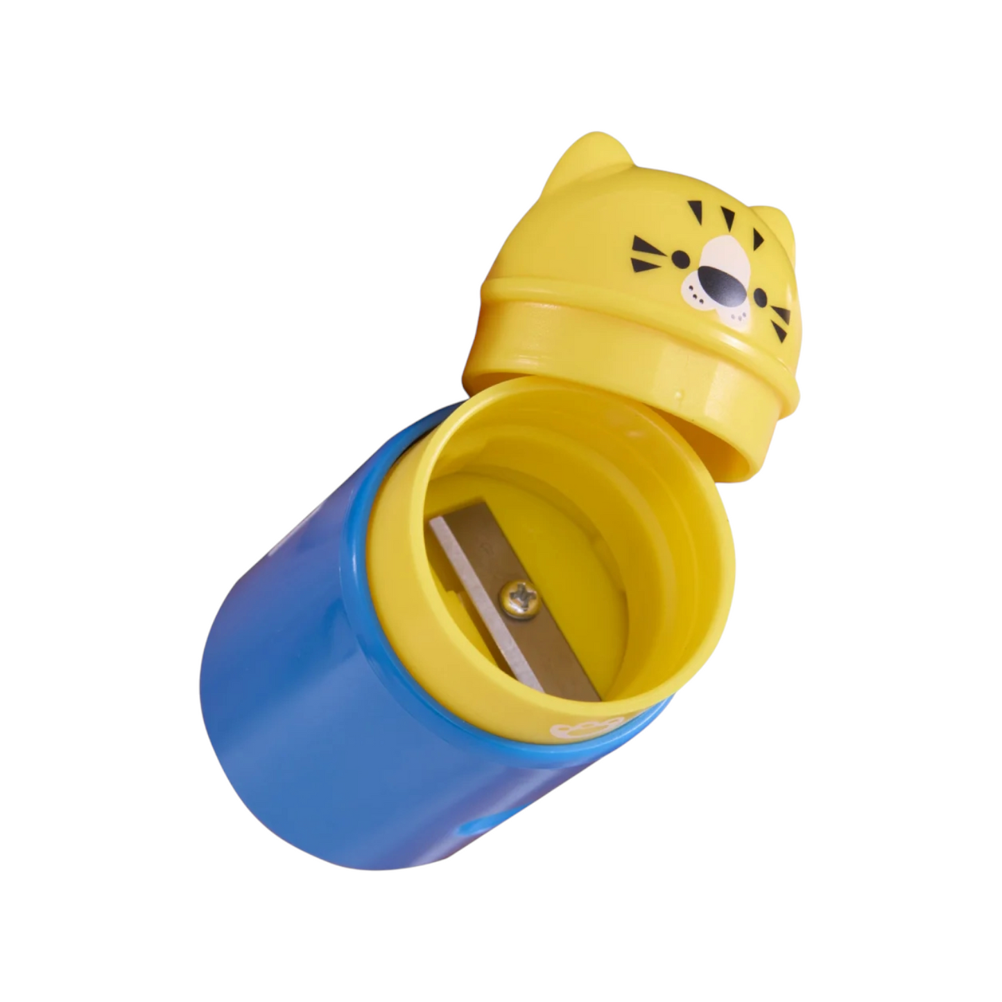 Keyroad plastic sharpener 1 hole + container – Model KR973148