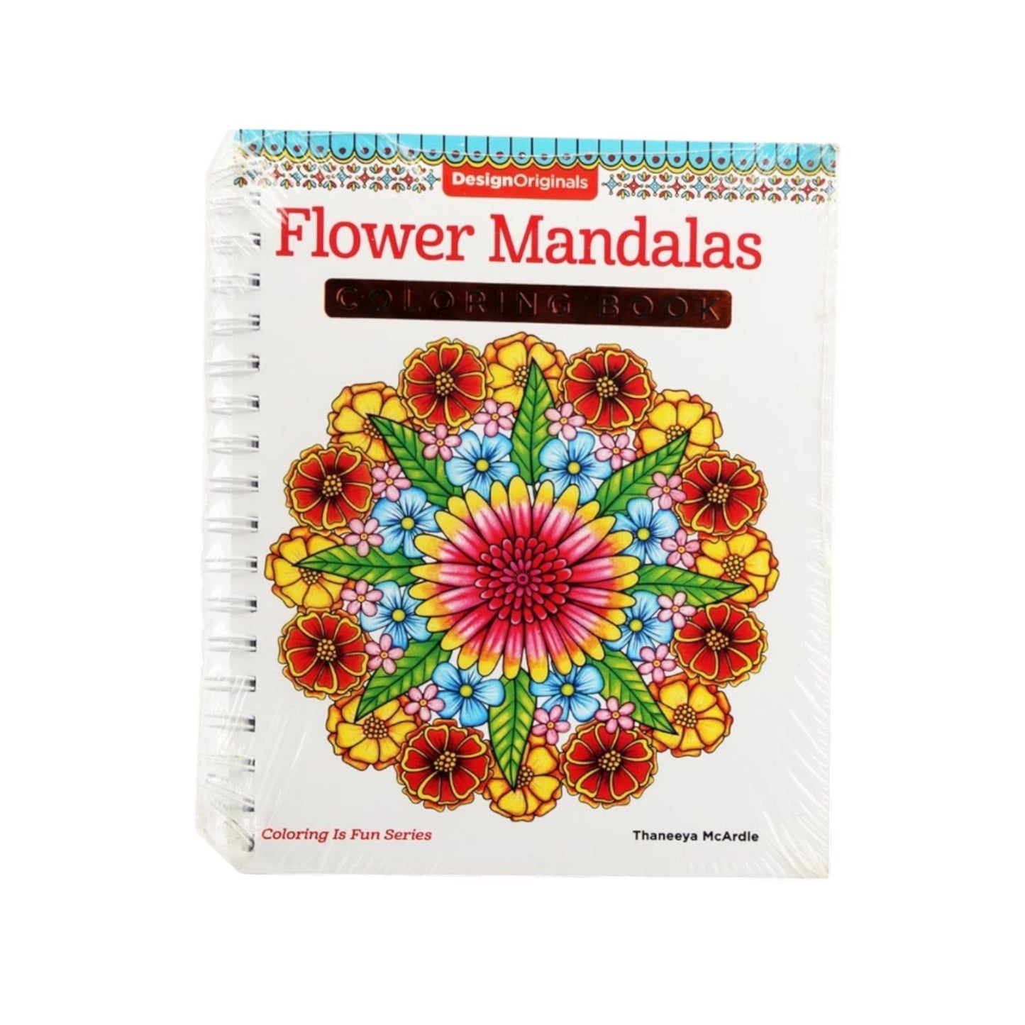 Flower Mandalas Coloring Book