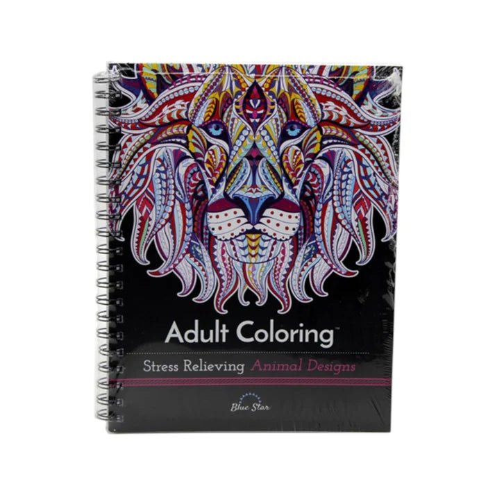 Adult Coloring Notebook for Grownups Medium Size