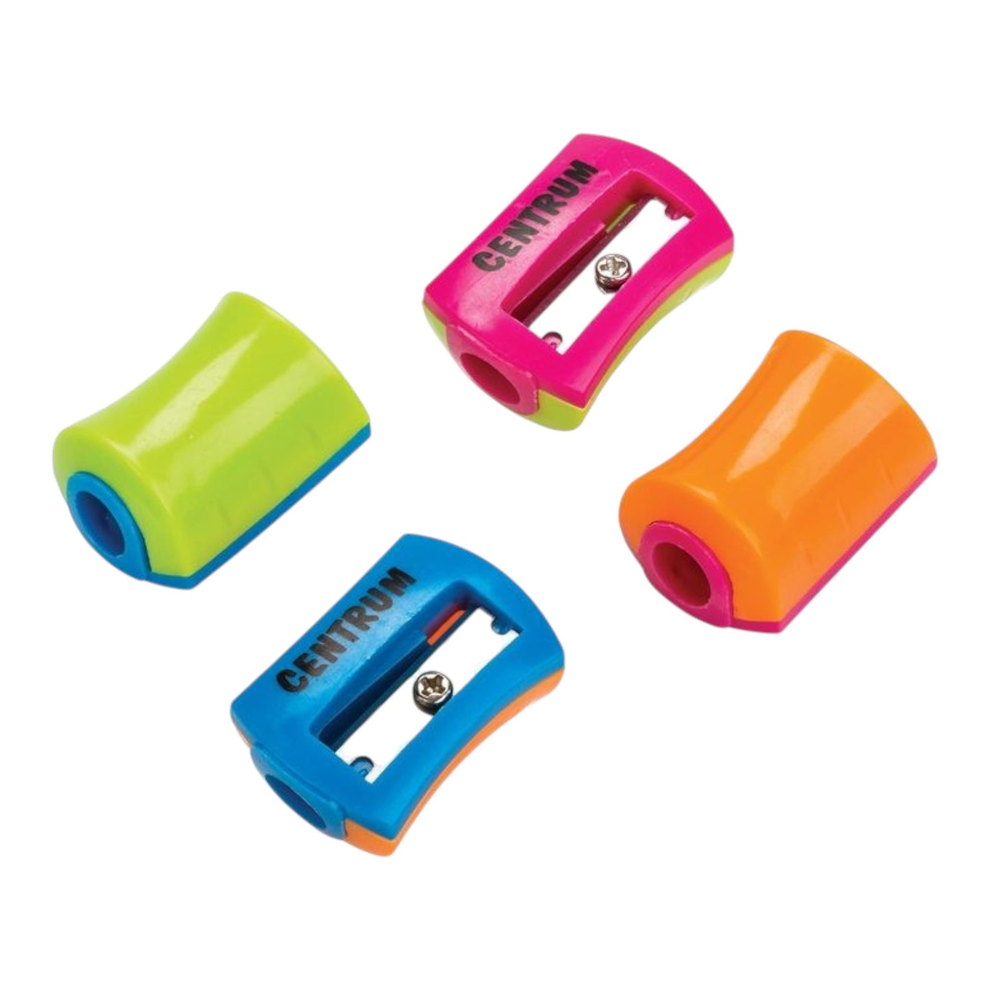 Small Plastic Pencil Sharpener Assorted Colors