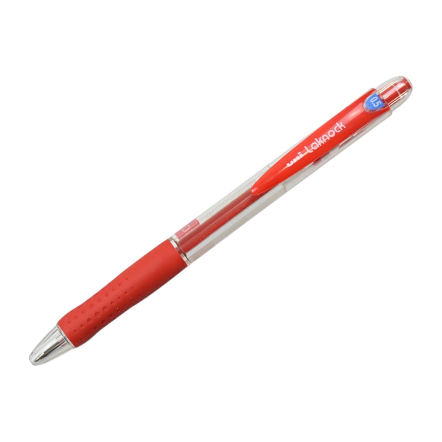 uni-ball Laknock SN100 Ballpoint Pen - 0.5 mm - Red