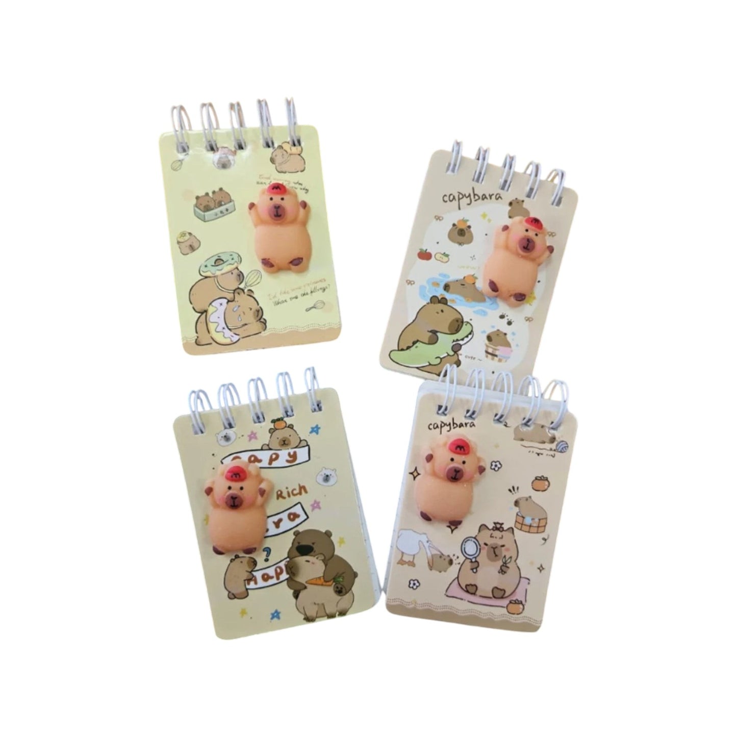 Capybara Squishy Notebooks