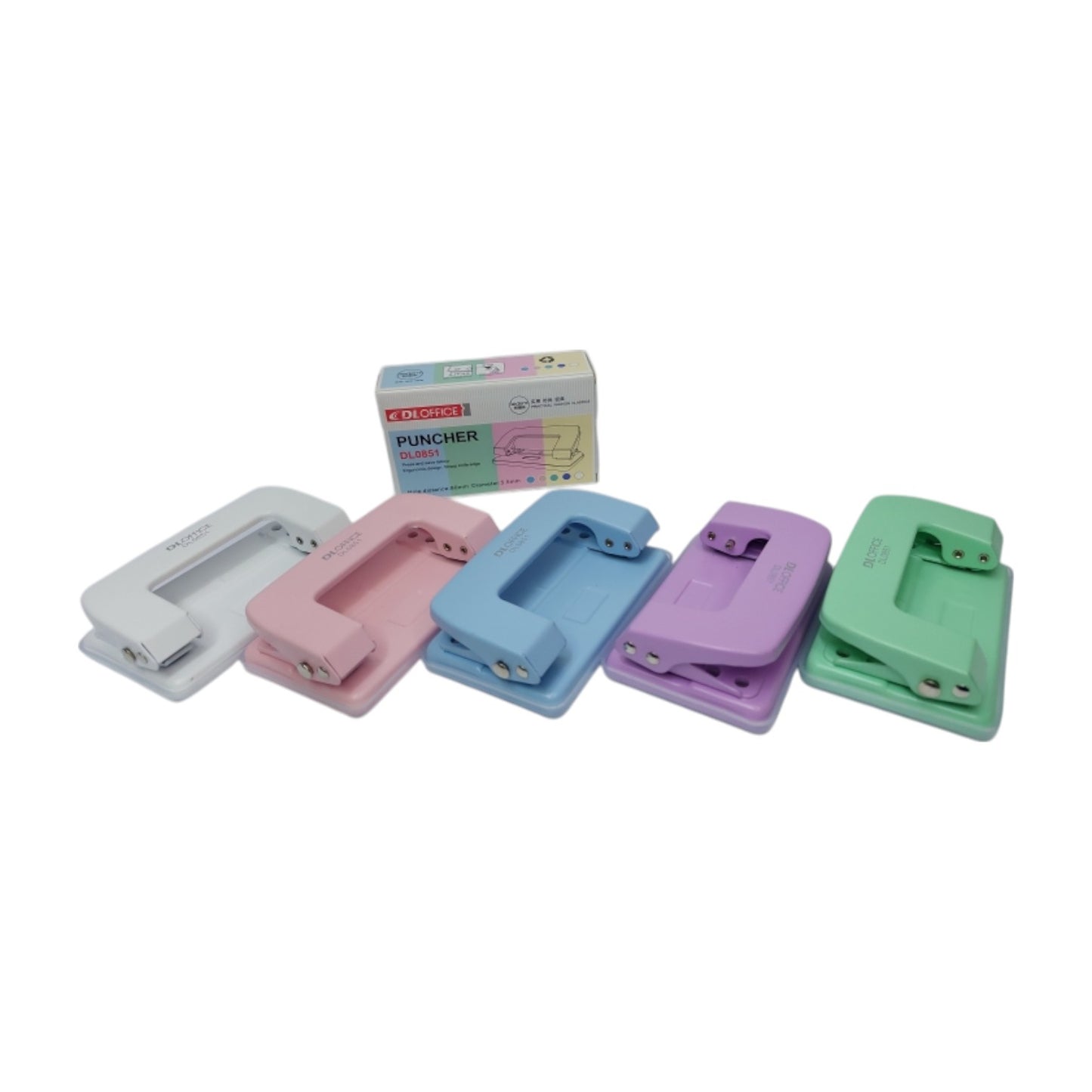 DL Office Paper Punch, 2 hole, DL0851