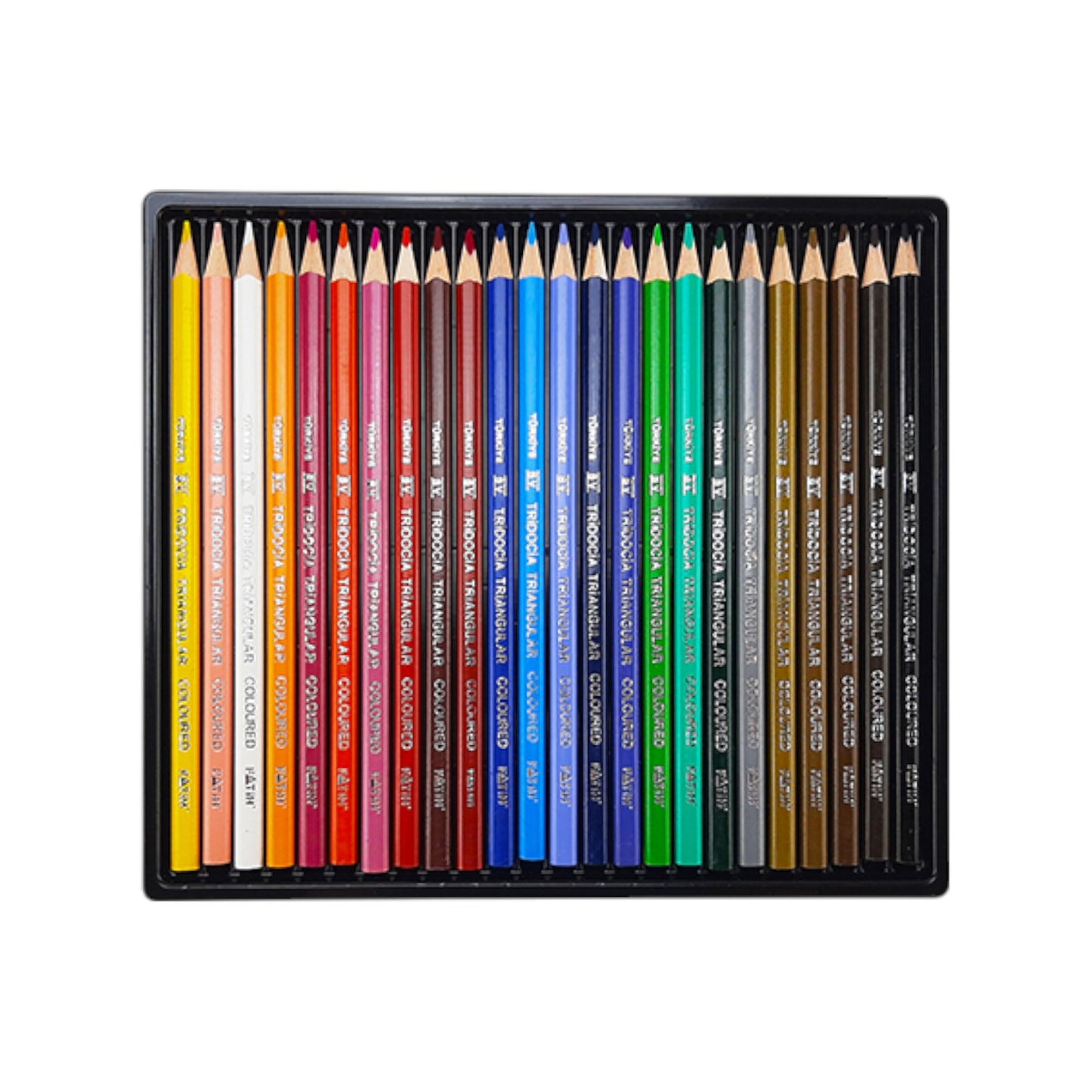 Fatih 33260 Tridocia Long Color Pencil – Set Of 24 Colors