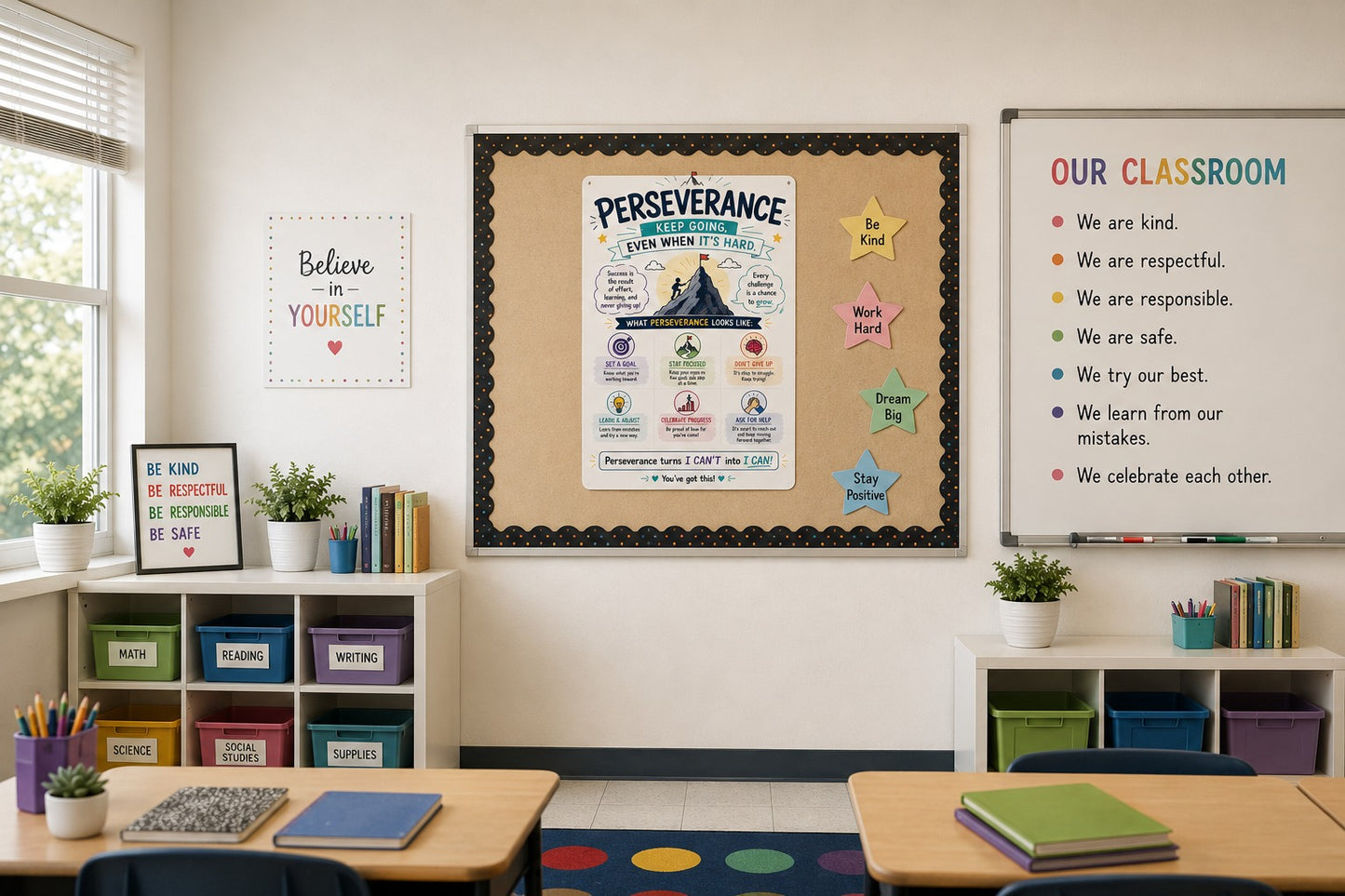 Perseverance Classroom Poster