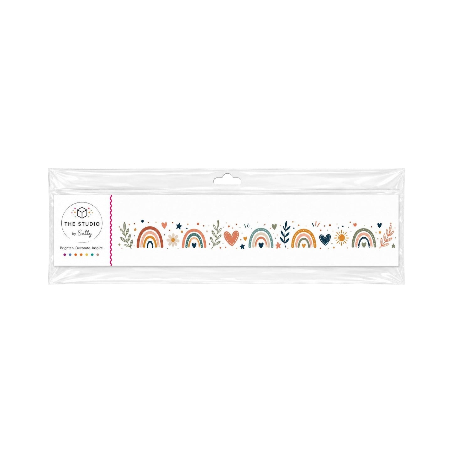 Boho Rainbow Bulletin Board Border - Pack of 12 ( 8 m )