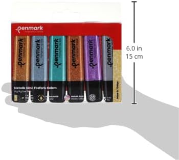 PENMARK Shiny and Pastel Highlighter box of 12