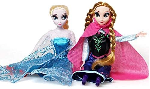 Frozen Anna And Elsa Cartoon Princess Dolls Toys