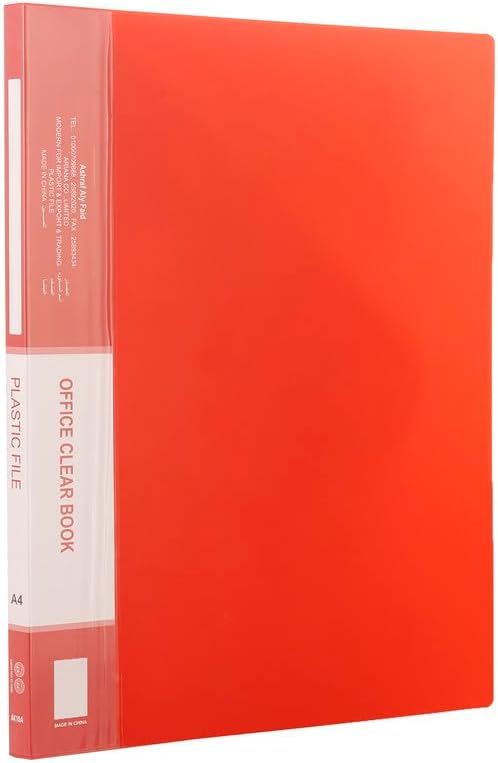 10 Pockets Display Book - A4 Display Folder