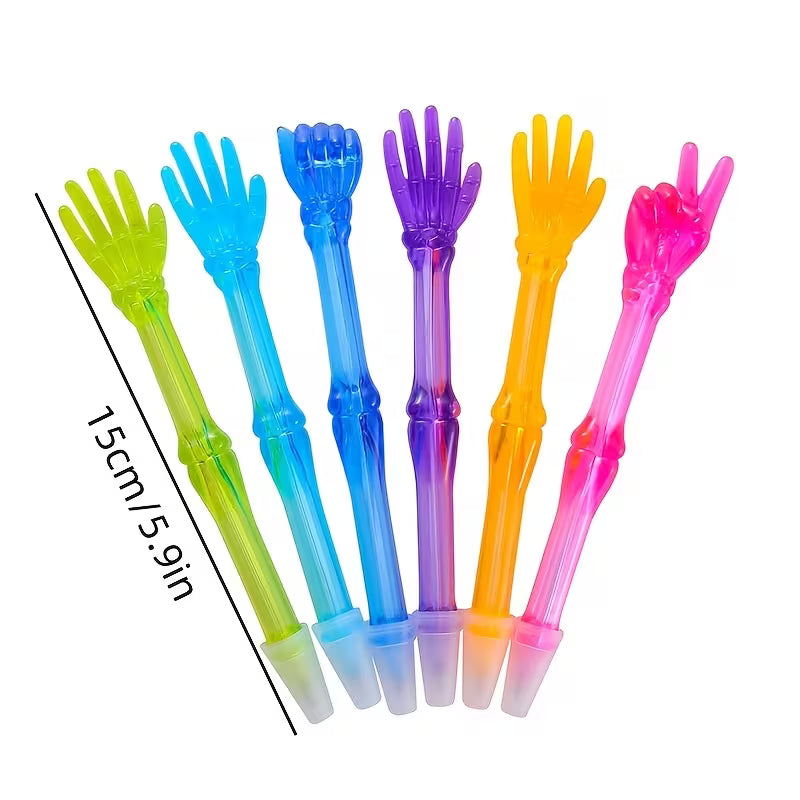 Skeleton Hand Gel Pens, Bone Hand Pens