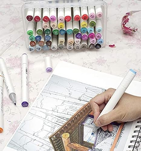 12 Superior Superior Face Shades Art Markers Set Dual