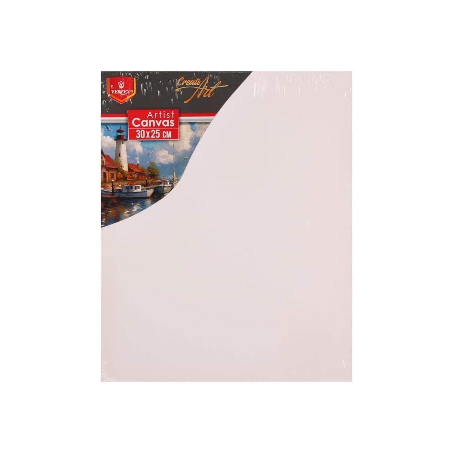 Vertex Canvas Drawing Board 30x25cm 280g - White