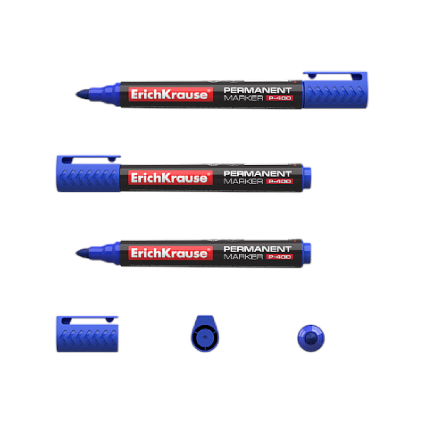 Permanent marker Erich Krause P-400, Blue