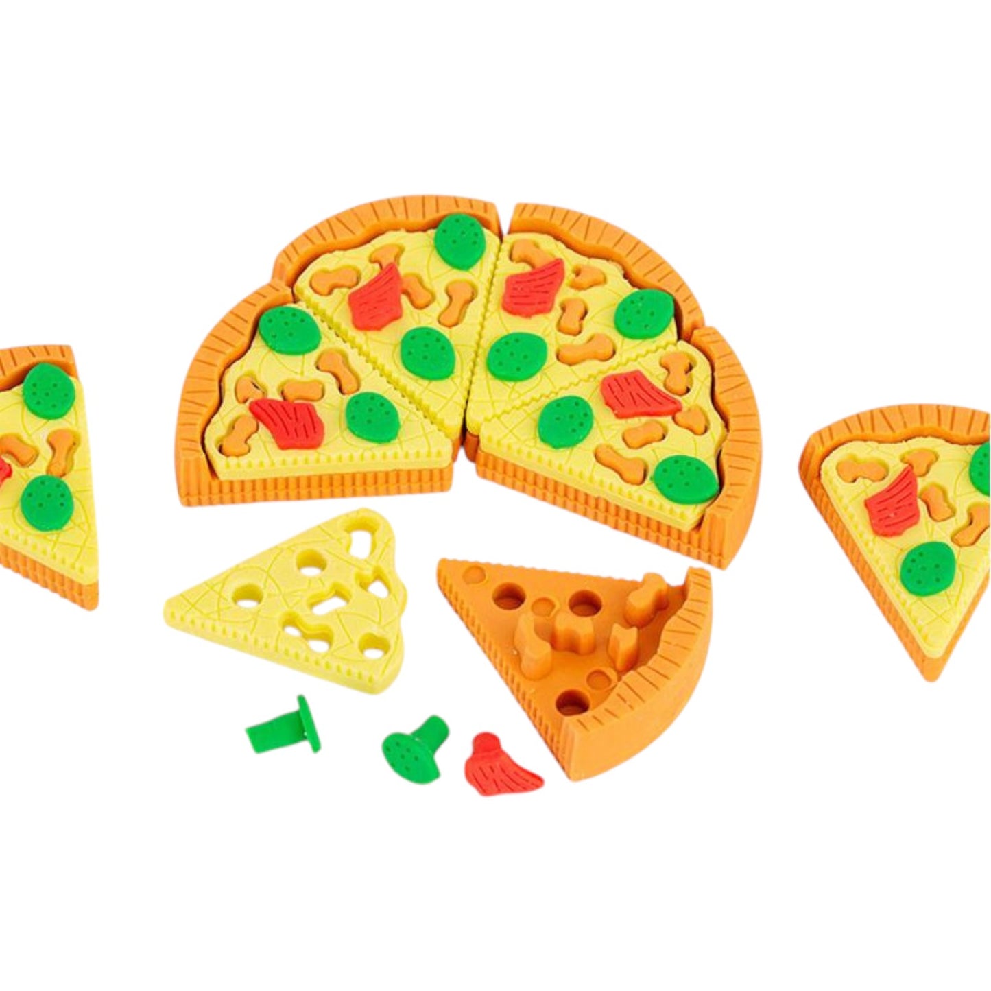 Cute Pizza Shape Eraser