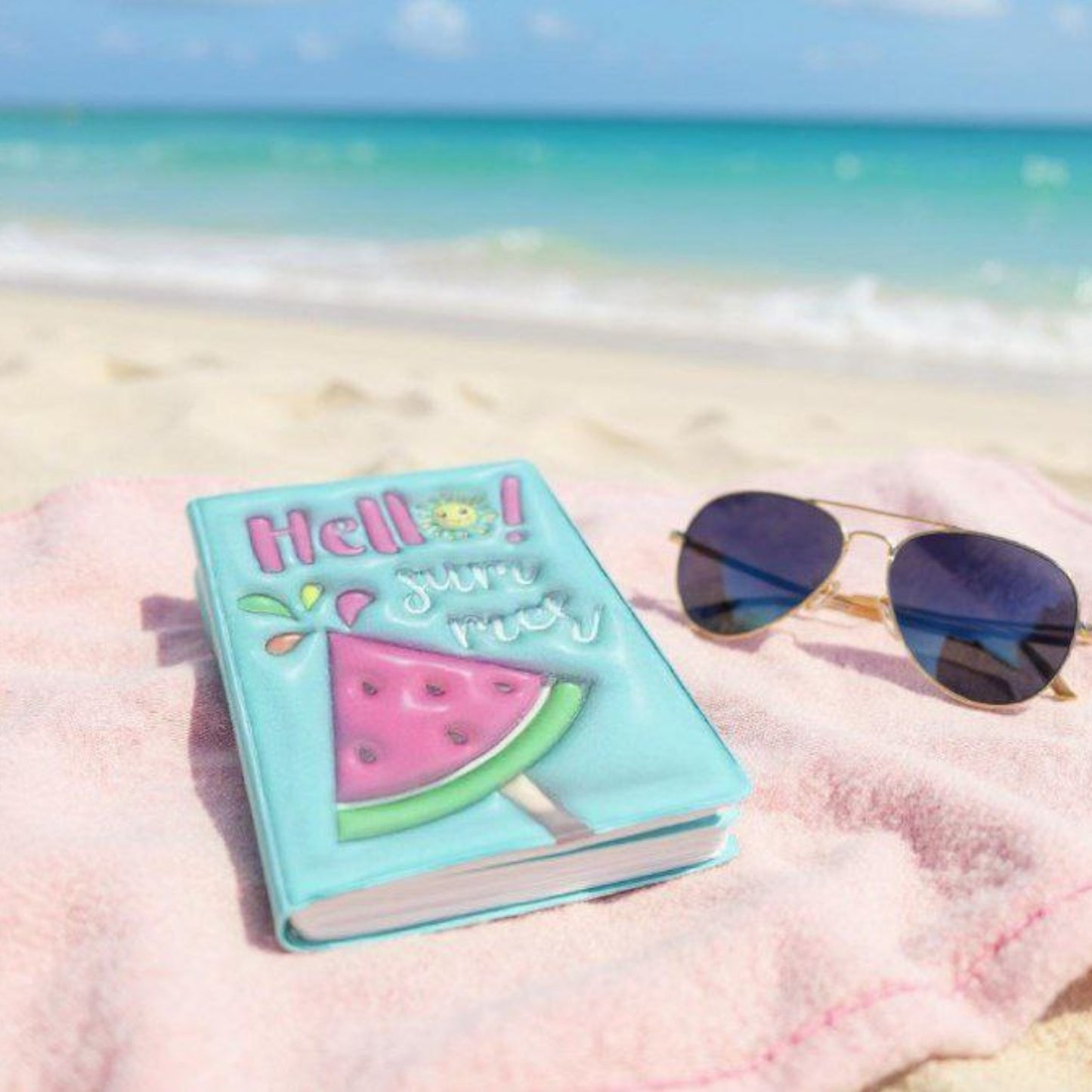 Hello Summer Squishy Notebook