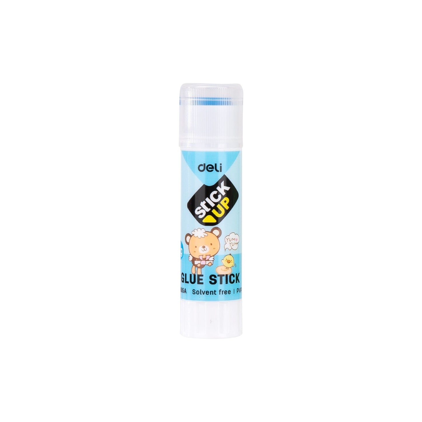 Deli A7165A Multi-Purpose Non-Toxic Acid-Free Gum Stick 8g, Blue