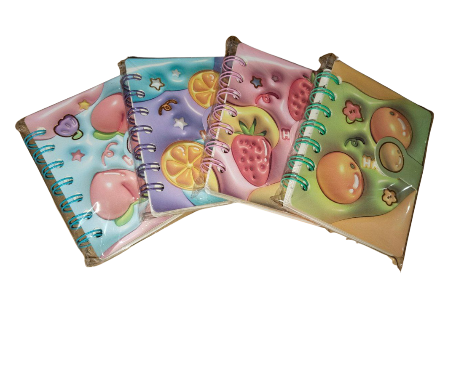 Fruits Squishy Notebook
