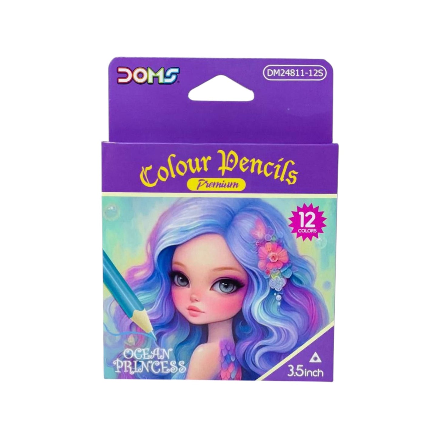 Doms 6 Short Pencil Colors