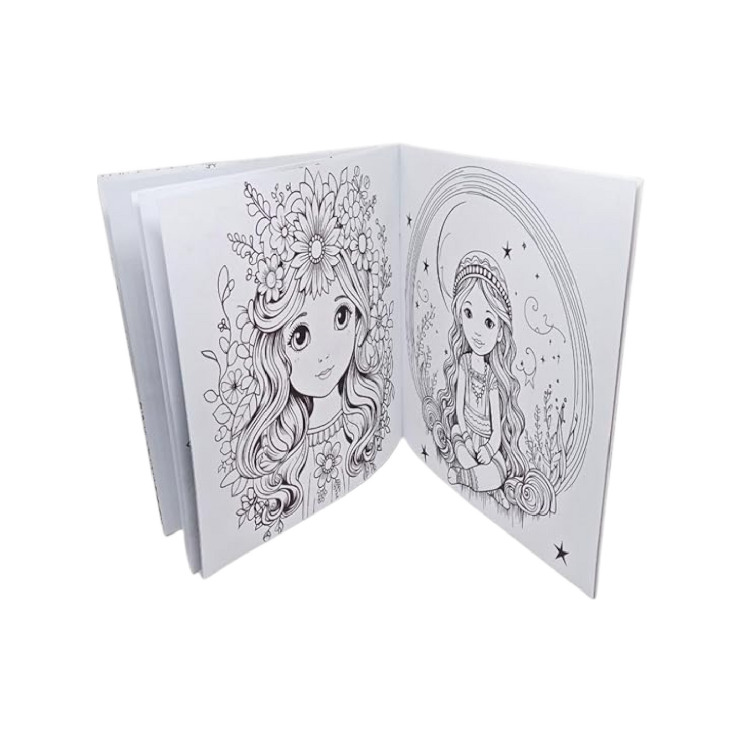 Coloring Book 24 Professional Drawing Princess