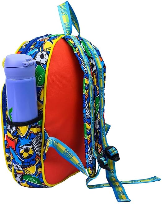 Cubs Football Fan letter F backpack Nursery