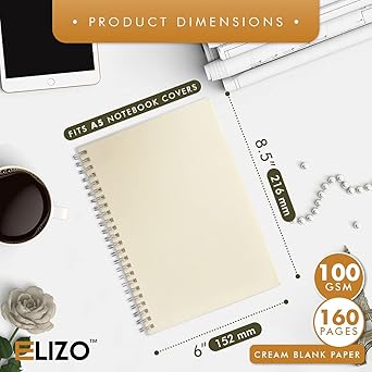Spiral Notebooks for Note Taking A5 & A6