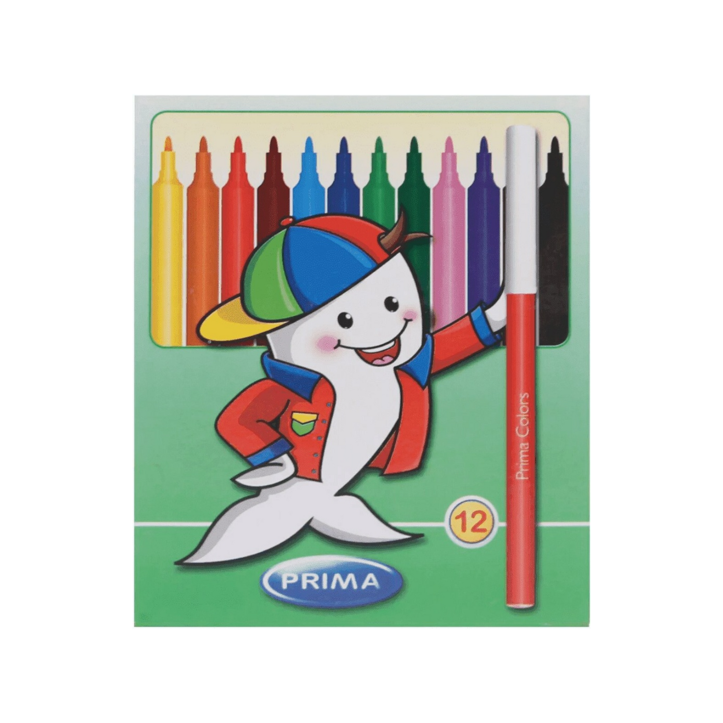 Prima Fiber Tip 12 Intensive Colors