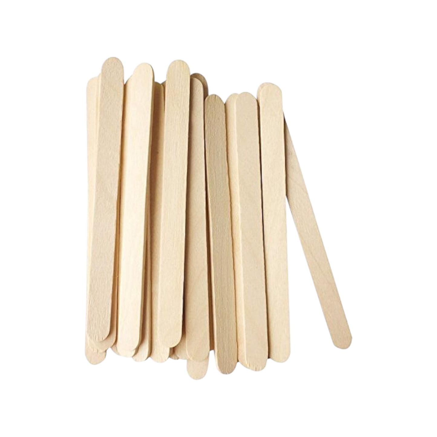 Wide wooden sticks 20 × 2.5 cm, 2 mm thick, pack of 25 pieces – Simba model MB-1036