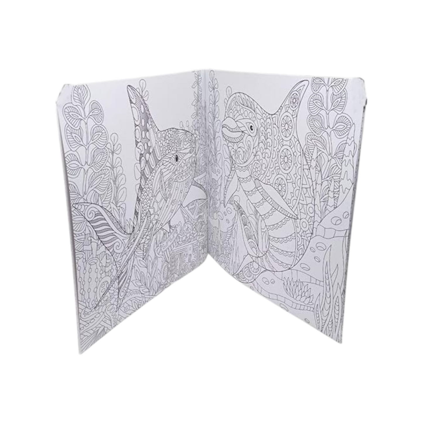 Coloring Book 24 Professional Drawing Under the Sea