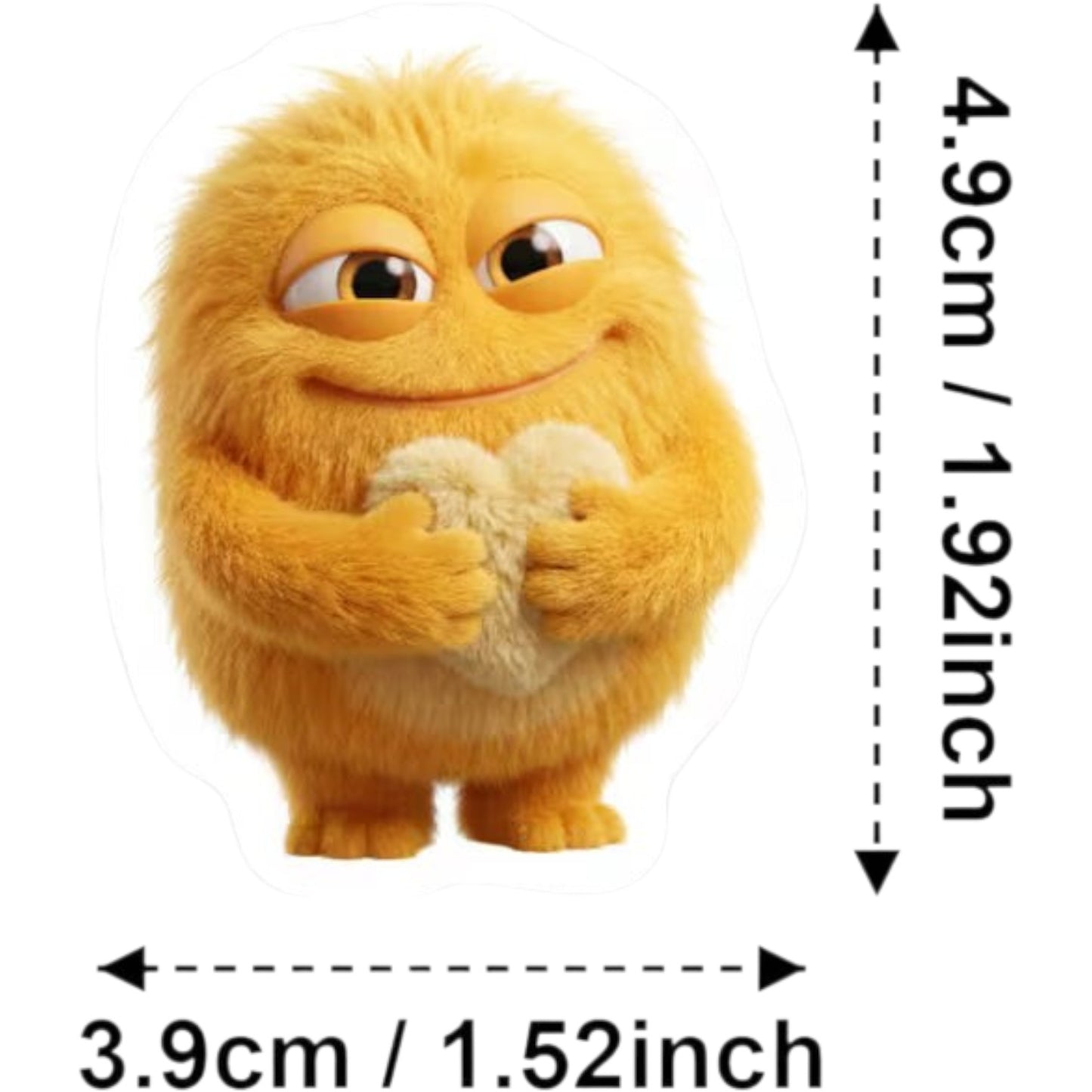 50 pcs Personalized Emotion Monster Cartoon Stickers
