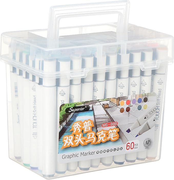 Superior Superior Colors Art Markers Set Dual