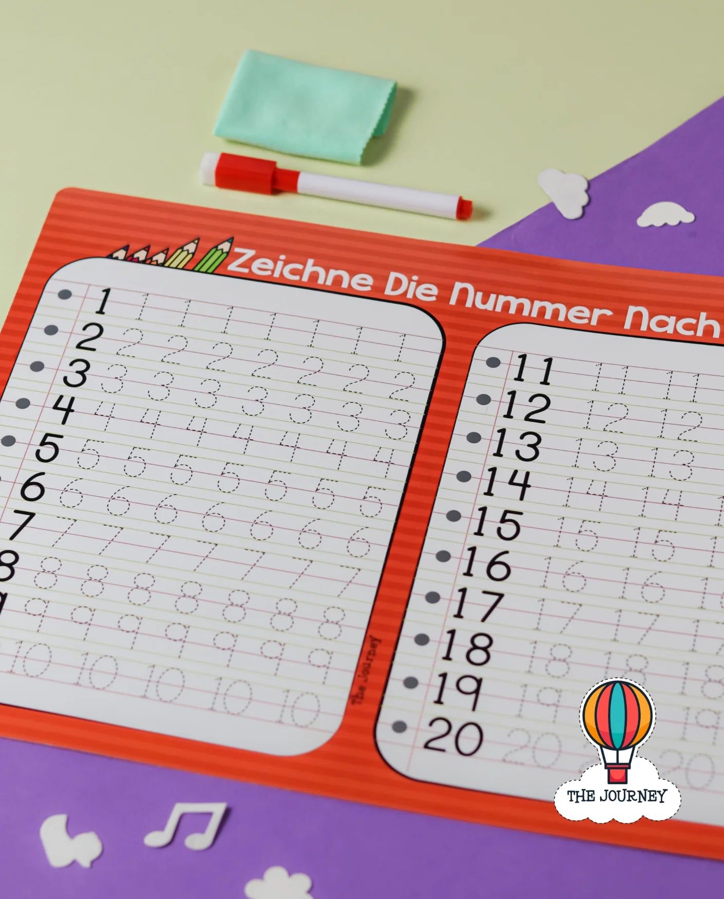 GERMAN Counting Carnival KIT