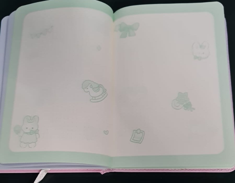 3D Squishy Notebook 17x12.5 cm - 132 Sheets