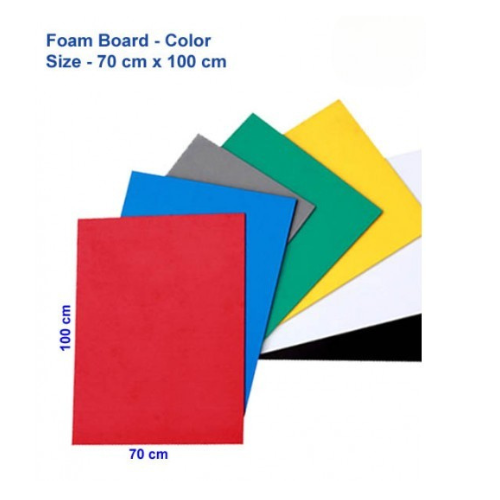 Color Foam Board 70x50 cm - 5mm