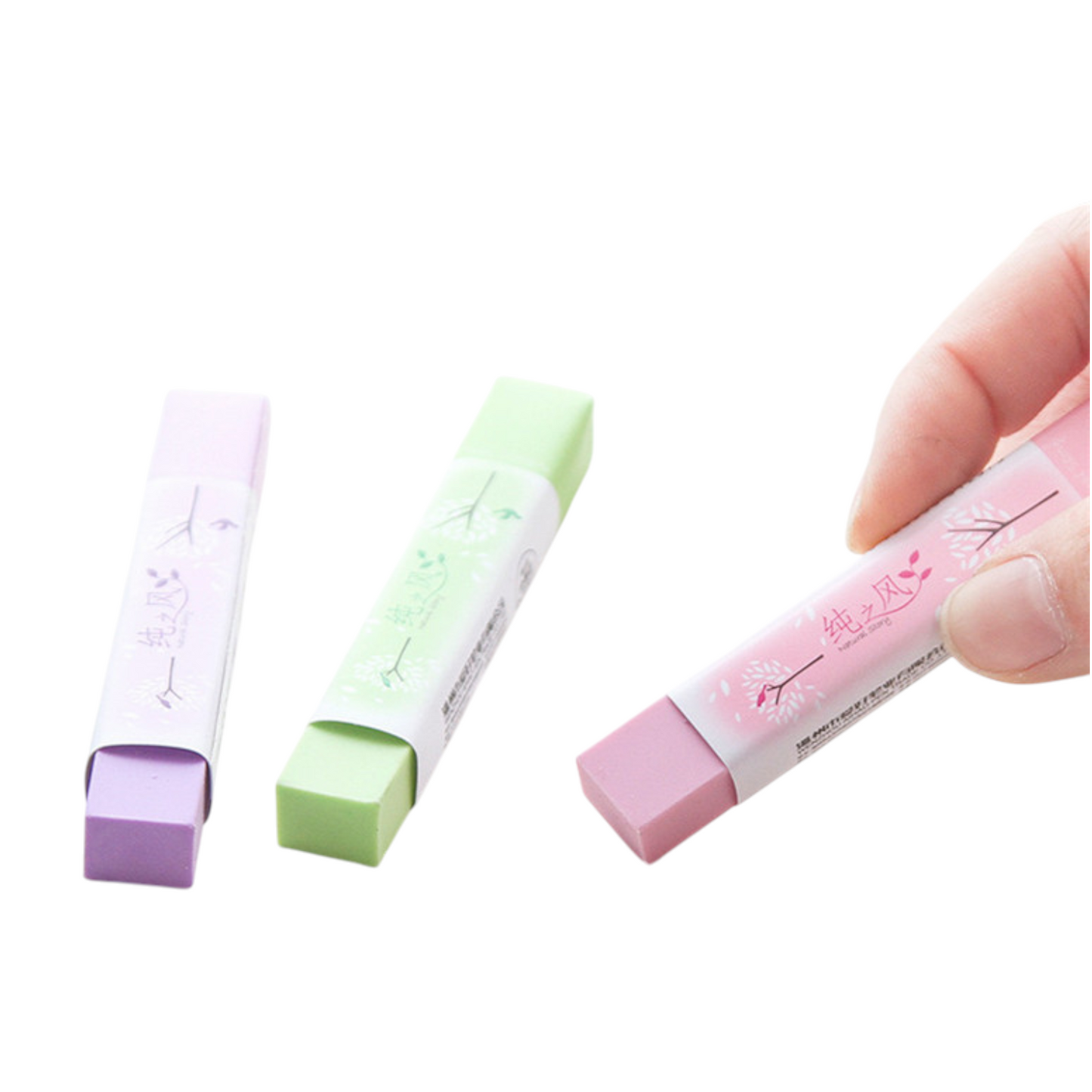 DishyKooker Rectangular Eraser for Writing Drawing