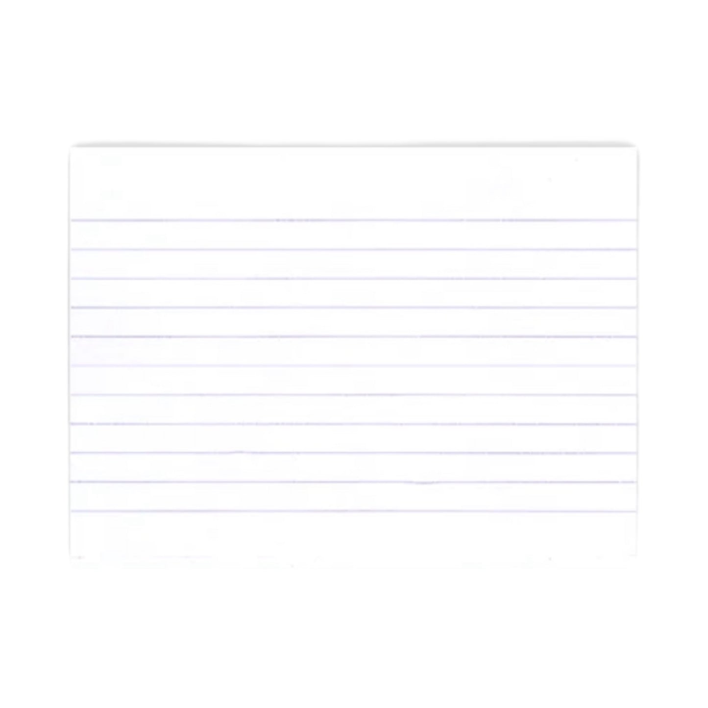 Yassin Ruled Lined White Index Cards Pack of 100