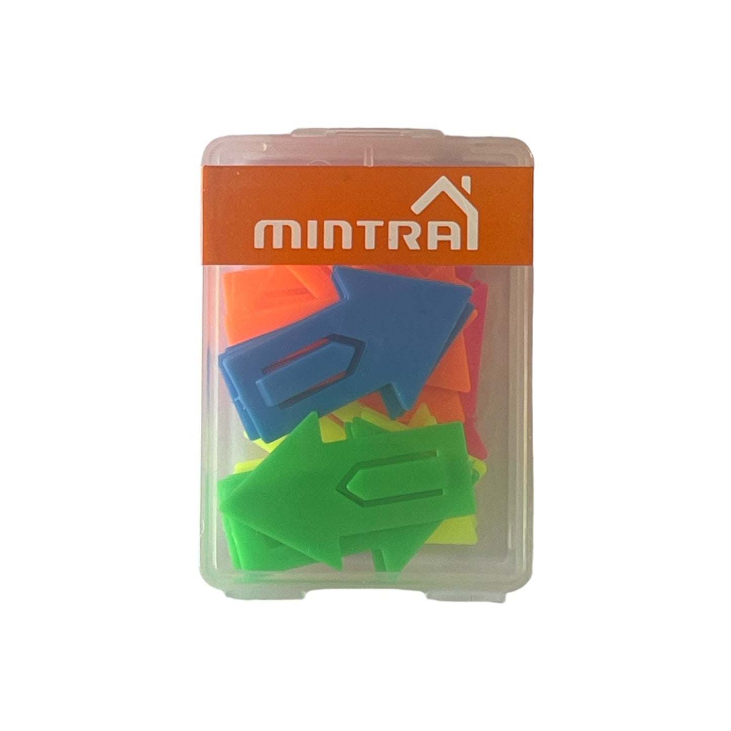 Mintra Pin Clip Plastic Box - 38 mm Colors