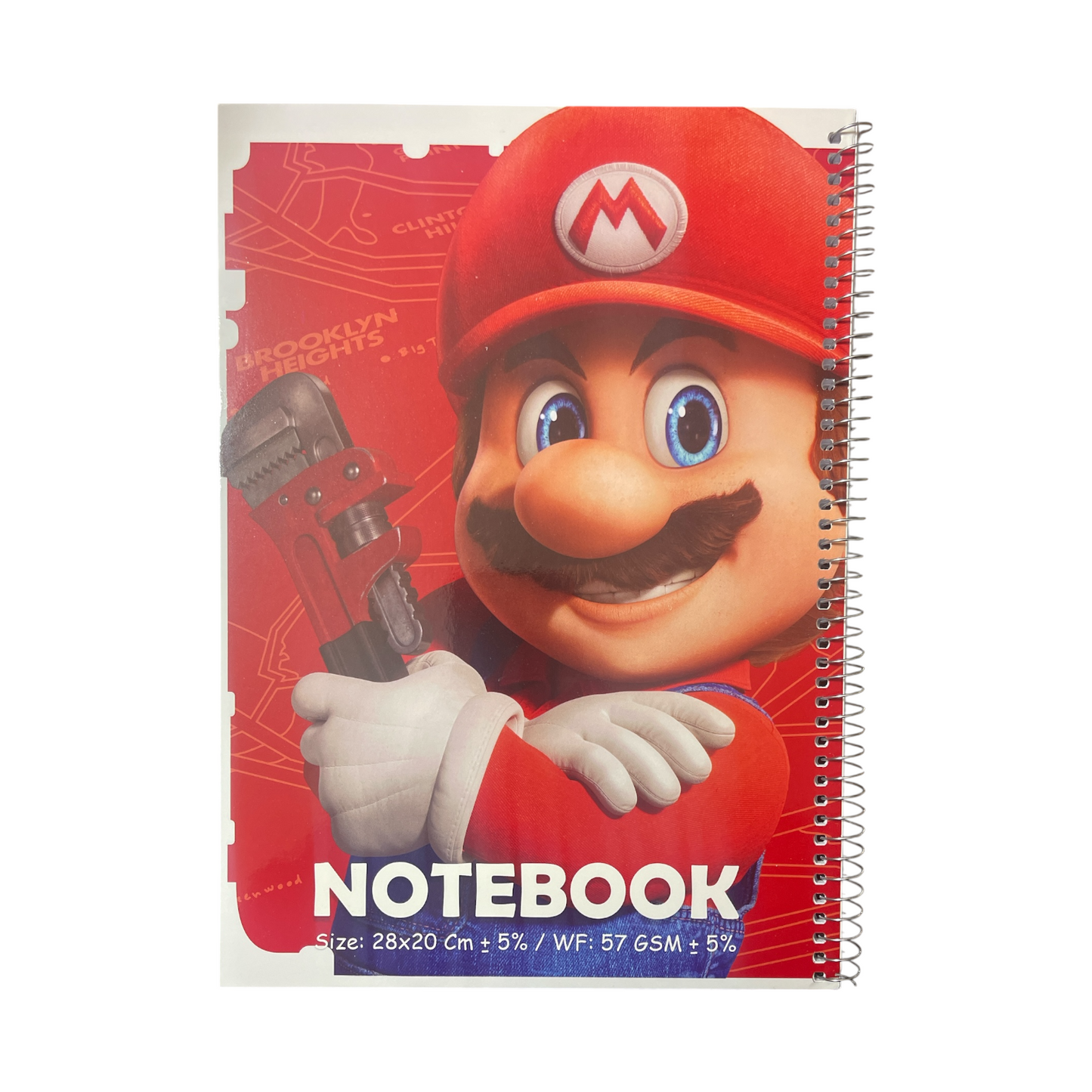 80 Sheets Notebook Wired A4