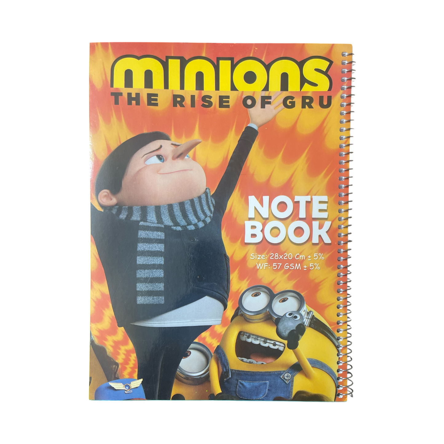 60 Sheets Notebook Wire Size A4