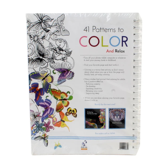 Drawings - Adult Coloring Book Patterns Number 3