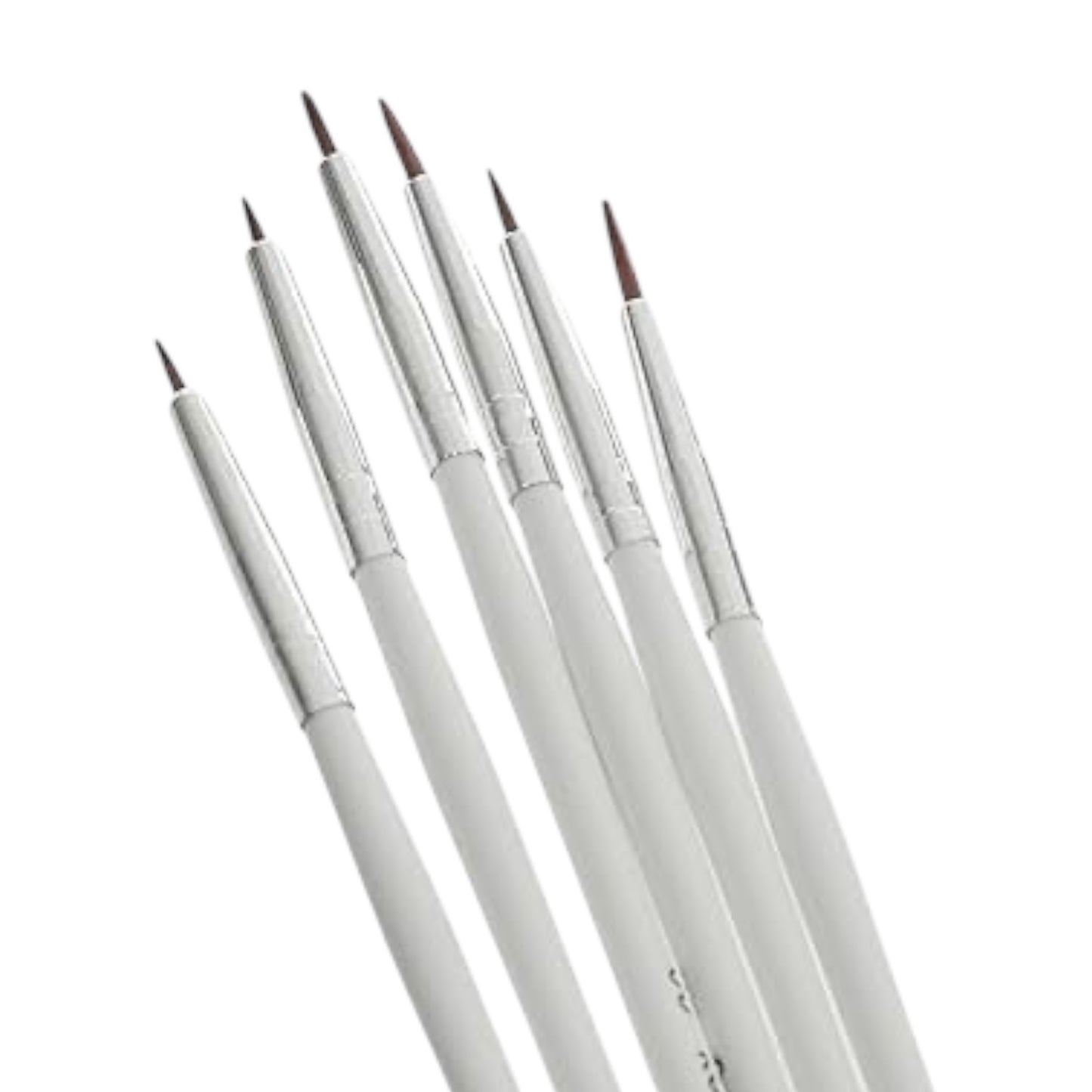 Keep Smiling KS-95 0 - 00 & 000 Set Of 6 Pieces Of Paint Brushes In Various Sizes