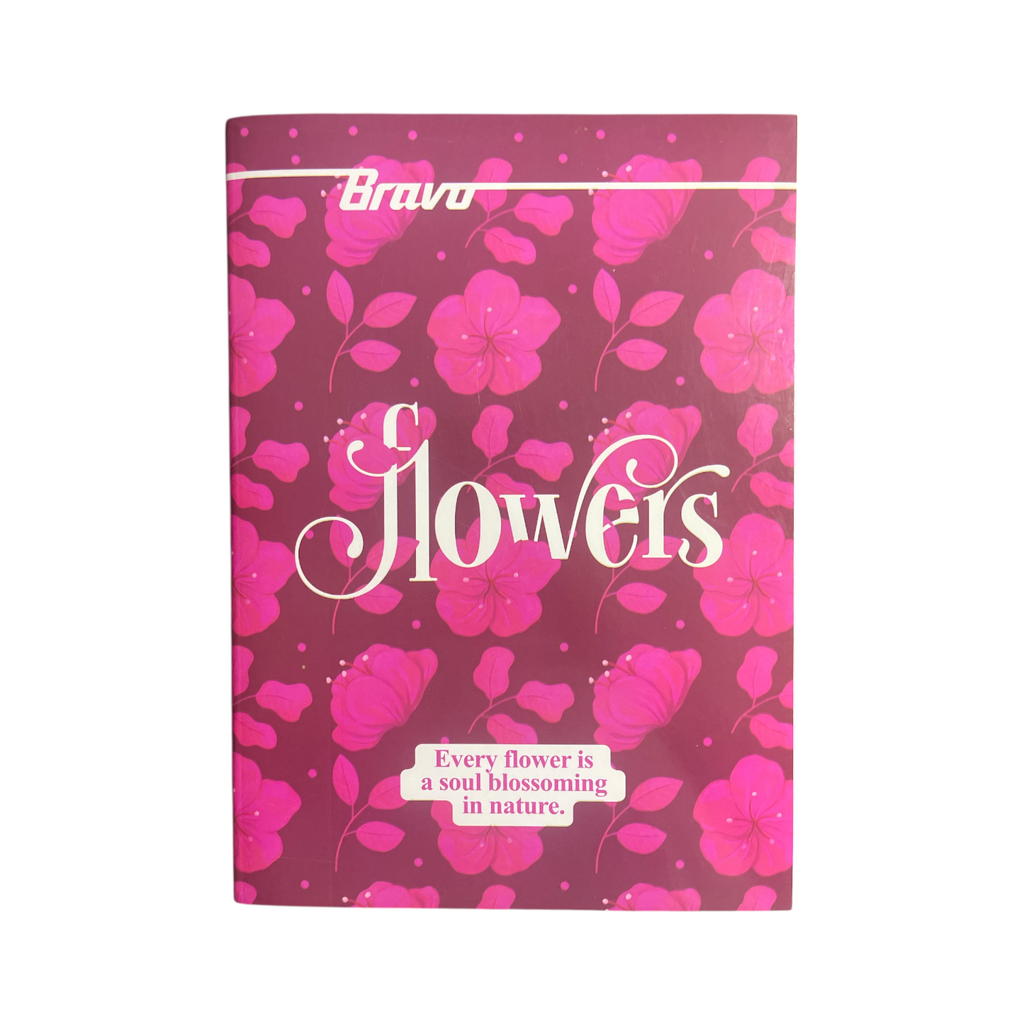 100 Sheets Bravo Stapled Lined Notebook A4